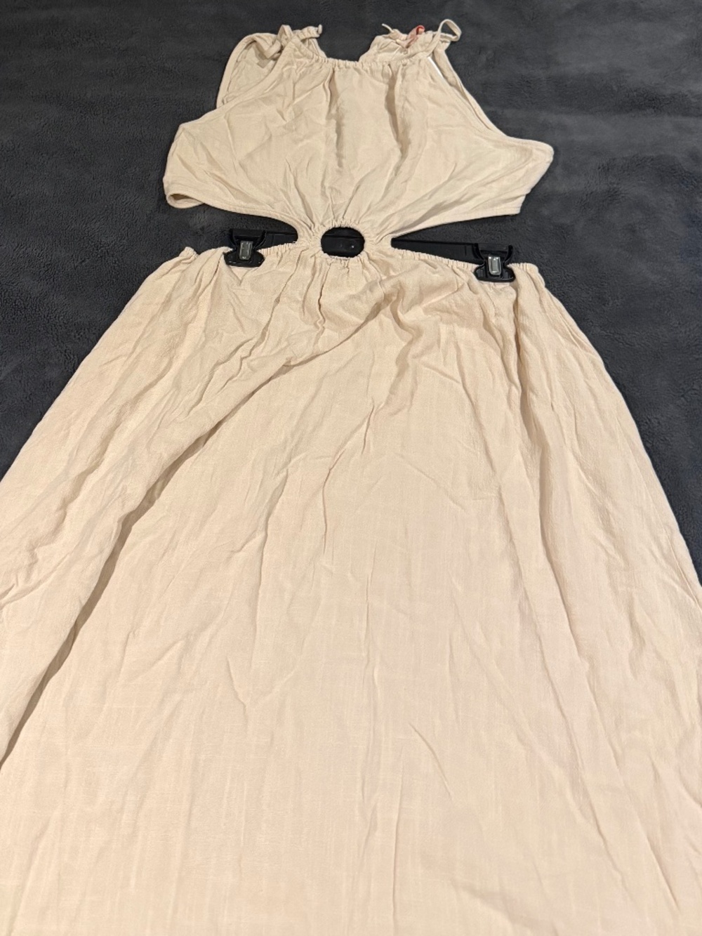 Let me Adore you Linen Maci Dress